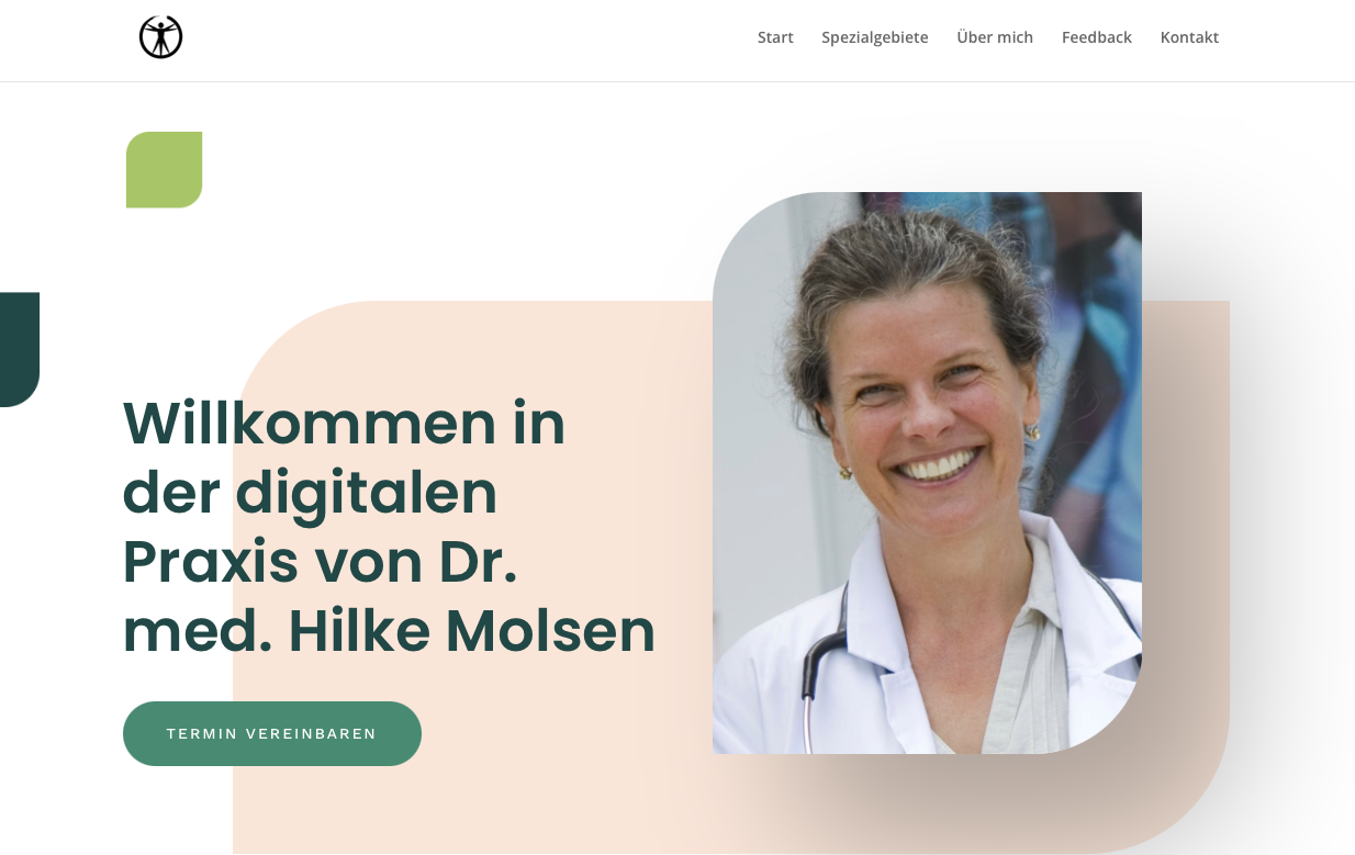 drM Olsen — strona gabinetu medycznego